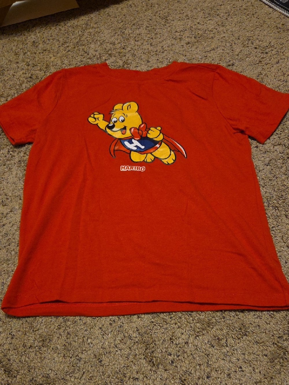 HARI Red Haribo Logo Crewneck Tee